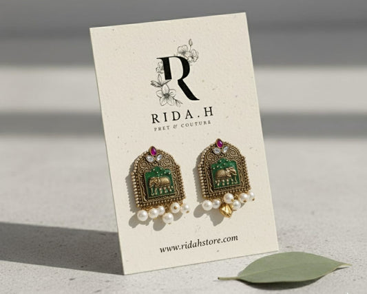 Elephant Ear Studs JR-101