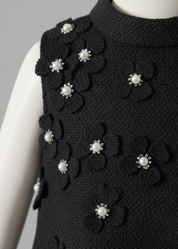 Black Frock RC- 125(1 PC STITCHED)