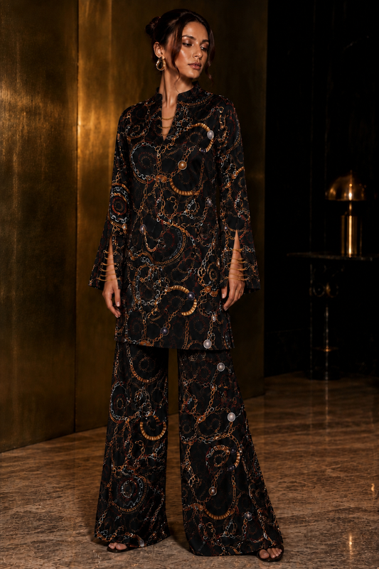 Chain pattern Co-ord Set